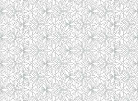 Abstract gray floral mandala pattern background vector