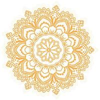 Elegant decorative mandala background vector