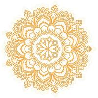 Elegant decorative mandala background vector