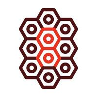 Epitaxial Flim Vector Thick Line Two Color Icons For Personal And Commercial Use.