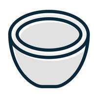 Crucible Vector Thick Line Filled Dark Colors Icons For Personal And Commercial Use.
