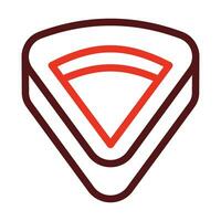 Ballpark Tours Vector Thick Line Two Color Icons For Personal And Commercial Use.