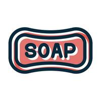 Soap Vector Thick Line Filled Dark Colors Icons For Personal And Commercial Use.