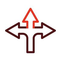 Flexible Vector Thick Line Two Color Icons For Personal And Commercial Use.