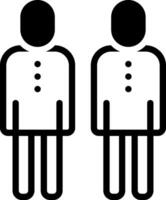 solid icon for along vector