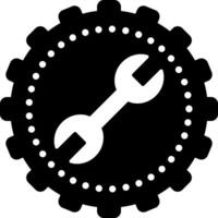 solid icon for config vector