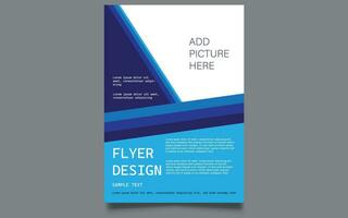 Print creative flyer template for your work. vector