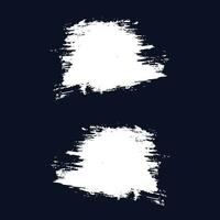 Set of vector grunge style brush