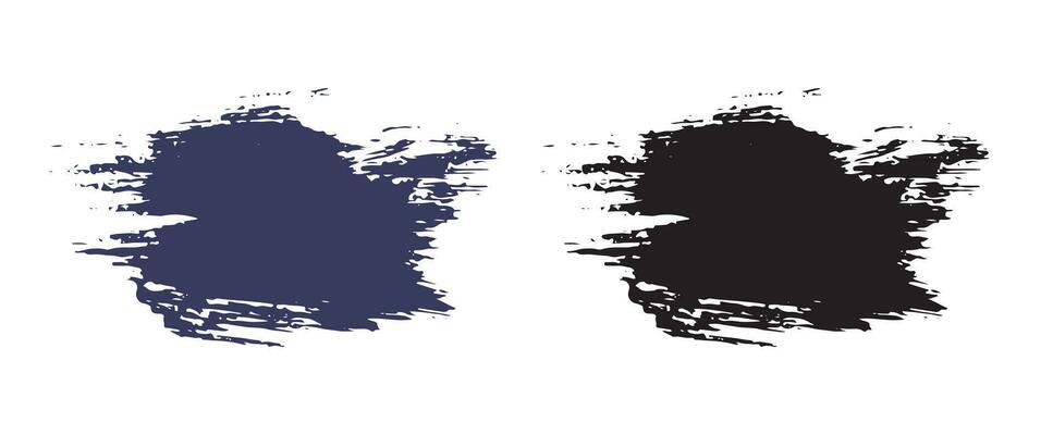 Collection of vector grunge style brush background