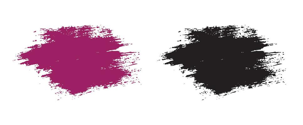Abstract ink brush illustration background