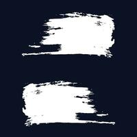 Paint ink texture brush stroke vector