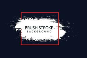 Brush stroke ink paint design vector