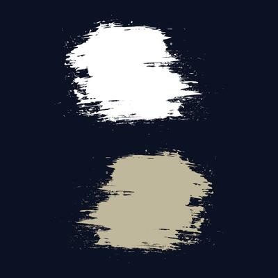 Paint brush stroke template collection