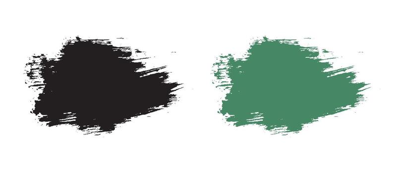 Ink brush stroke texture distressed background vector