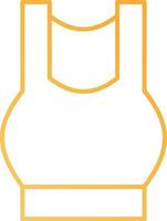 crop top vector design . eps