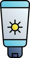 sunblock vector design icon for download.eps