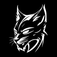 Wildcat - Minimalist and Flat Logo - Vector illustration