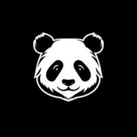 panda, minimalista y sencillo silueta - vector ilustración