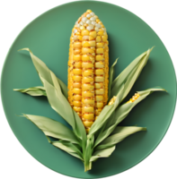 Corn Harvest, Corn Agriculture, Corn Planting,  ai genereative png