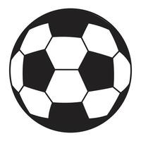 Free Football Silhouette Vector isolated on a white background, Soccer Football Vector illustration