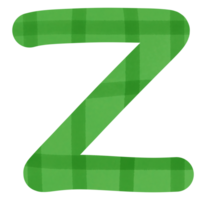 alphabet green png. png