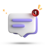 chat bubble icon with speech bubble and red button png