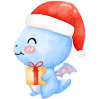 mignonne dragon, Noël, Noël dragon, joyeux Noël, année de le dragon png