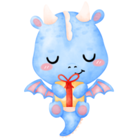 mignonne dragon, Noël, Noël dragon, joyeux Noël, année de le dragon png