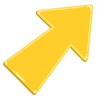 decorative yellow arrows png