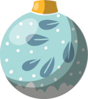 christmas ball tree decor illustration png