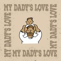 Concept for Happy Father's Day greeting card, banner, poster or flyer design vector