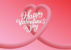 3d gradient blend line in the shape of a heart. Background for a banner for Valentine s Day or Mother s Day. vector