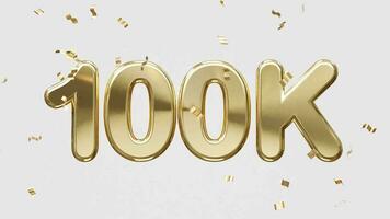 100k animatie video hoog resolutie sjabloon