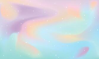 Vector gradient rainbow glitter background