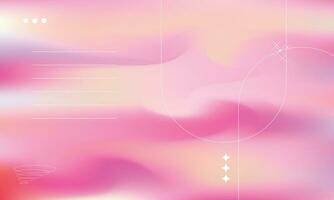 Vector gradient abstract blurred background