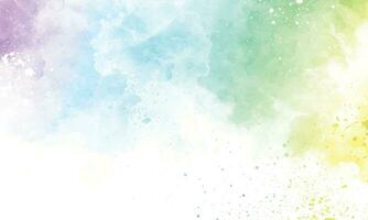 Vector watercolor stains abstract background