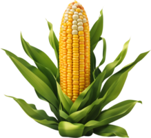 maíz cosecha, maíz agricultura, maíz plantando, ai generativo png