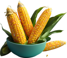 maíz cosecha, maíz agricultura, maíz plantando, ai generativo png