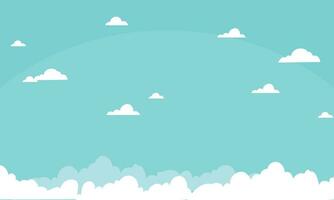 Vector sky background, pastel design background