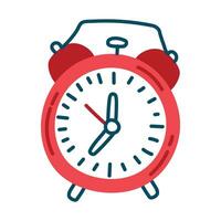 Vector alarm clock icon. alarm clock that sounds loudly in the morning to wake up from bed