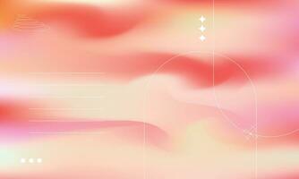 Vector gradient abstract blurred background