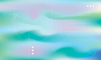 Vector gradient abstract blurred background