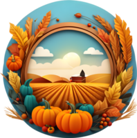 Pumpkin Patch, Pumpkin Spice, Pumpkin Carving ai generative png