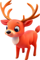 Reindeer antlers, Santa reindeer, Christmas reindeer ,ai generative png