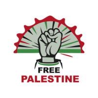 Stand mit Palästina Freegaza transparent dp png