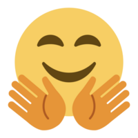 parte superior calidad emoticono admiración emojis sorprendido emoticono, asombrado y asombrado persona agarrando amarillo cara emojis popular elemento. png