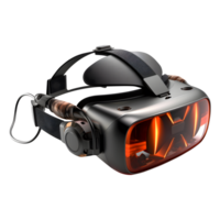 vr auriculares virtual realidad gafas de protección. generado ai png