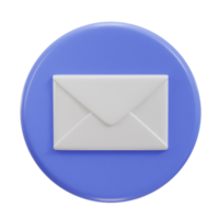 Email Briefumschlag 3d Symbol png