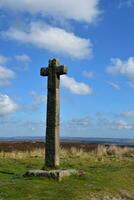 Ralph's Cross on the Danby Moor in England photo