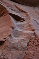 Close Look at the Red Rock Cliff Face photo